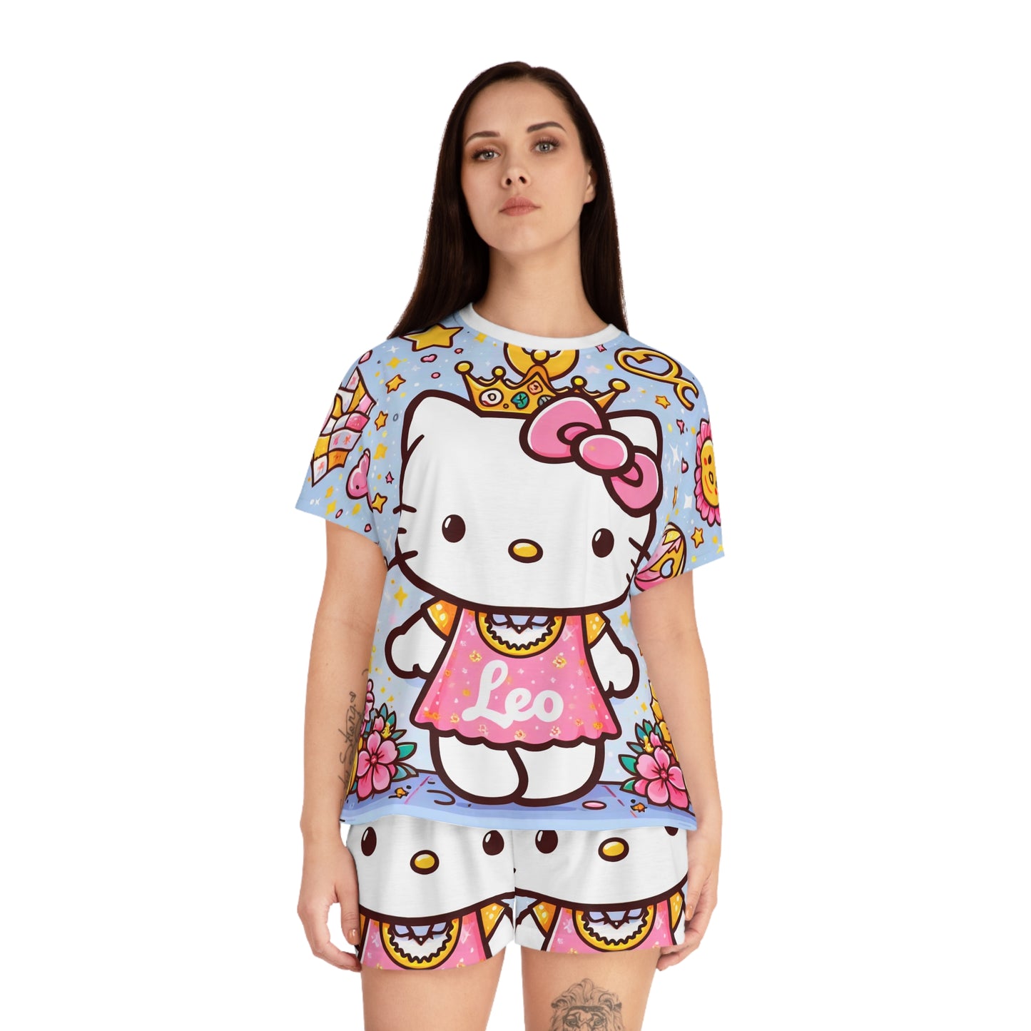 Hello Kitty LEO Women's Short Pajama Set