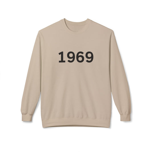 1969 Unisex Midweight Softstyle Fleece Crewneck Sweatshirt - L.W. Unlimited Custom Design Space