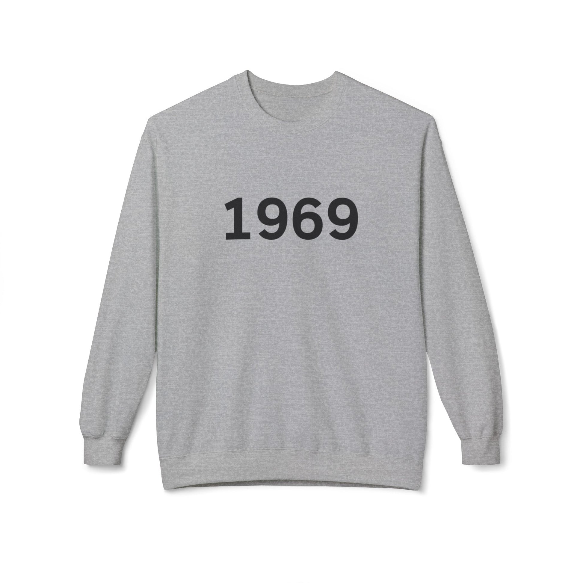 1969 Unisex Midweight Softstyle Fleece Crewneck Sweatshirt - L.W. Unlimited Custom Design Space