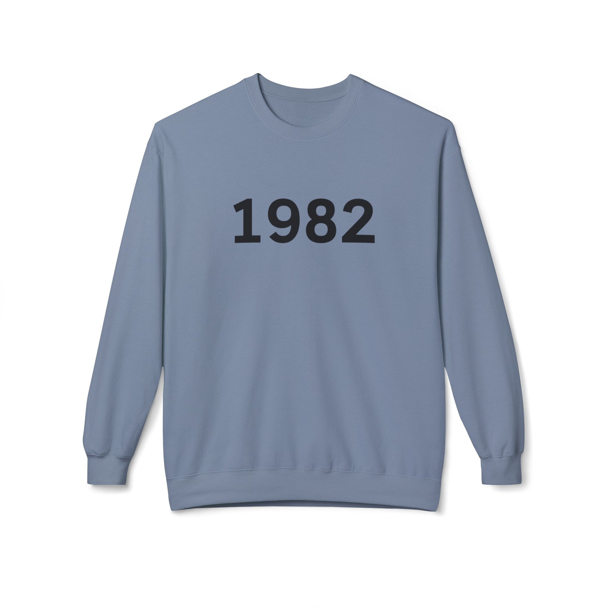 1982 Unisex Midweight Softstyle Fleece Crewneck Sweatshirt - L.W. Unlimited Custom Design Space