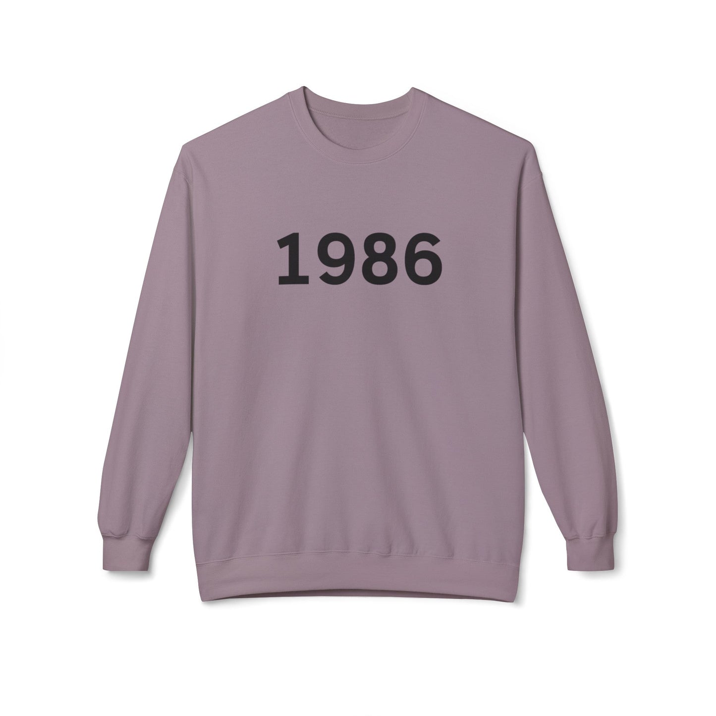 1986 Unisex Midweight Softstyle Fleece Crewneck Sweatshirt - L.W. Unlimited Custom Design Space