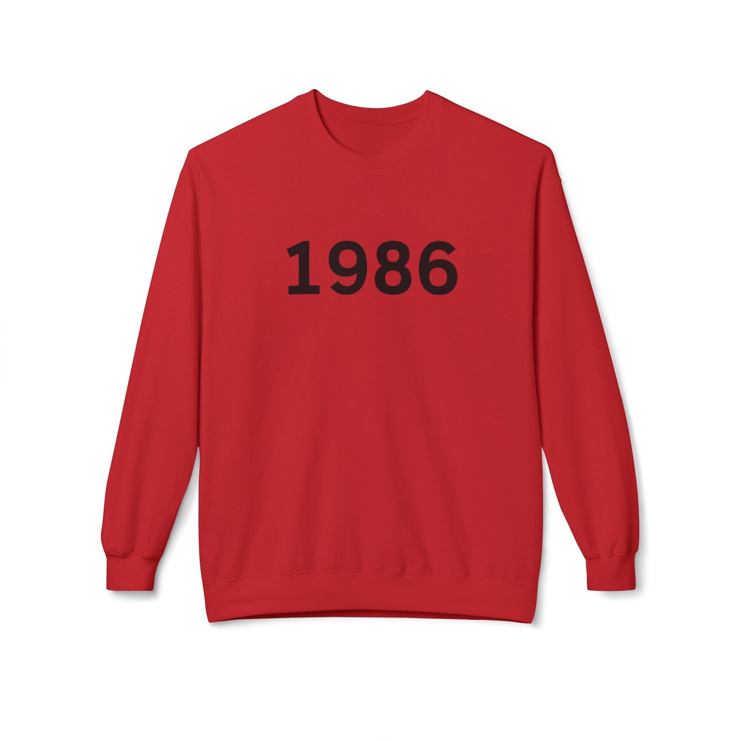 1986 Unisex Midweight Softstyle Fleece Crewneck Sweatshirt - L.W. Unlimited Custom Design Space