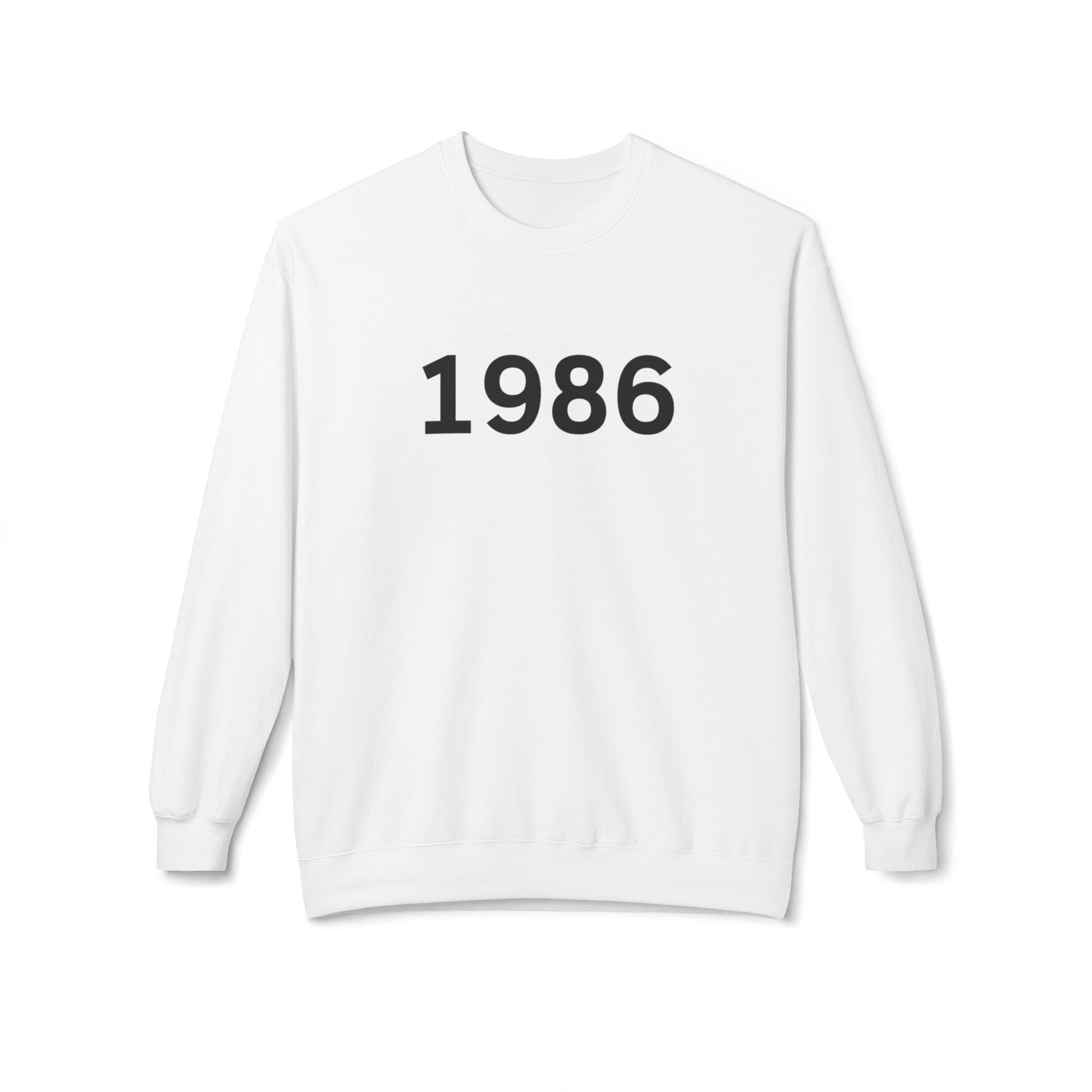 1986 Unisex Midweight Softstyle Fleece Crewneck Sweatshirt - L.W. Unlimited Custom Design Space