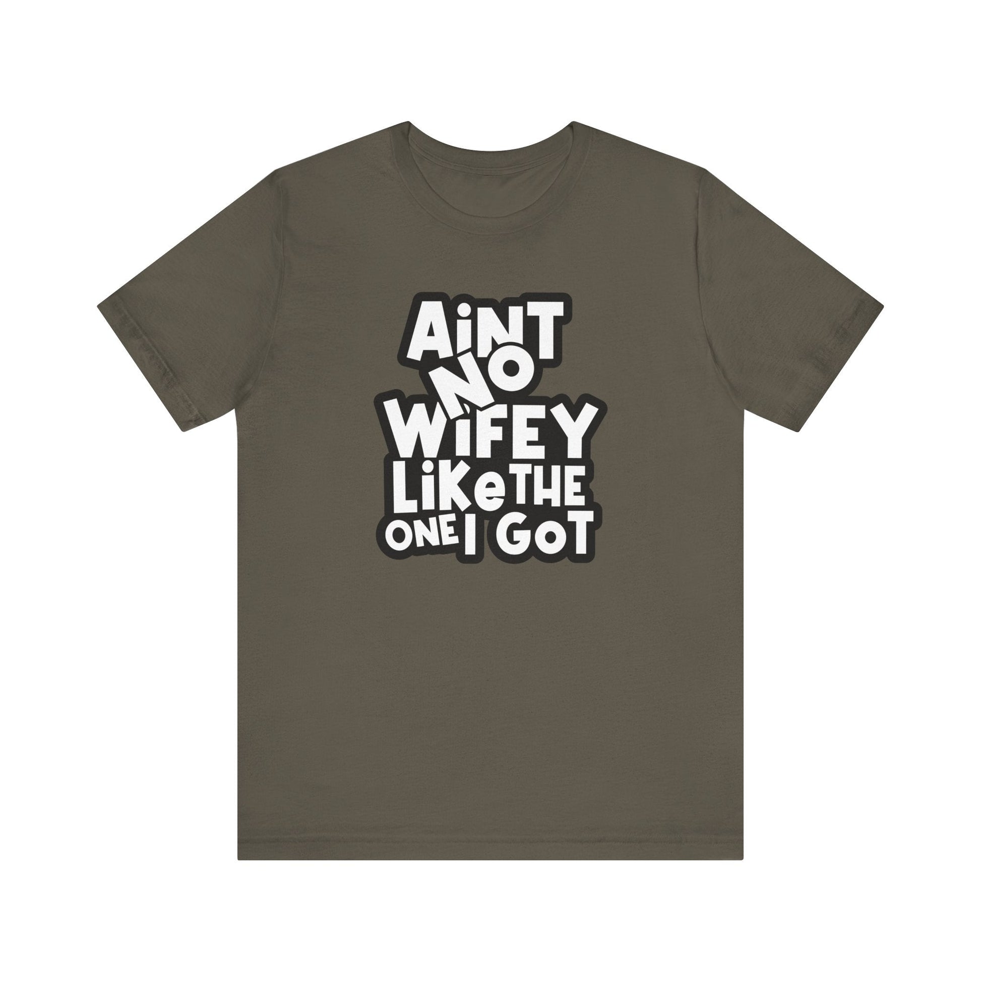 Ain't No Wifey Like Unisex Jersey Short Sleeve Tee - L.W. Unlimited Custom Design Space