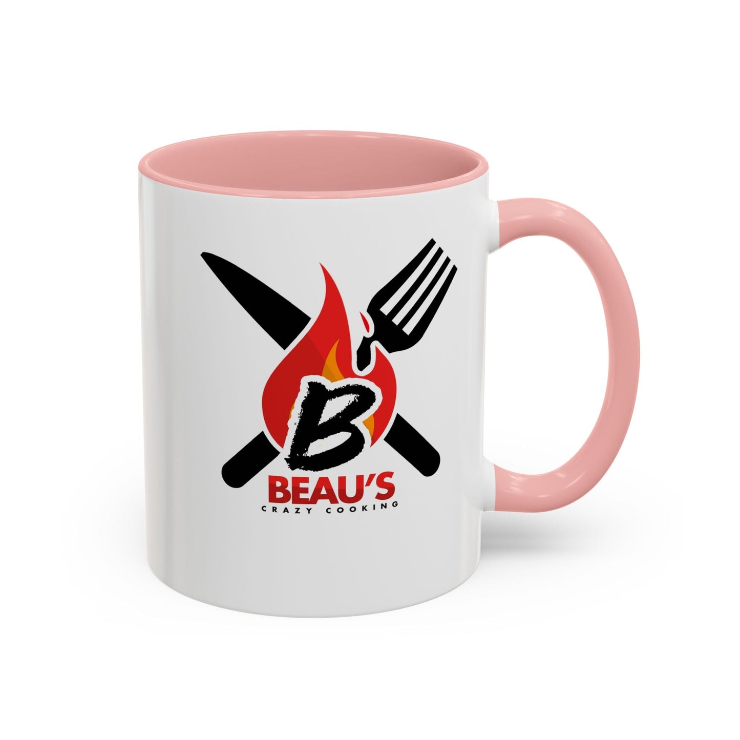 Beau's Crazy Cooking Accent Coffee Mug (11 oz) - L.W. Unlimited Custom Design Space