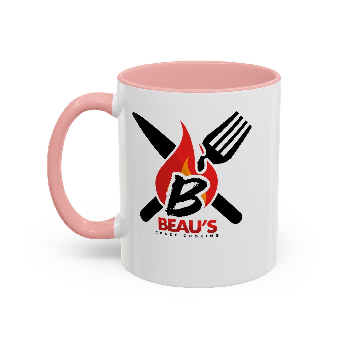 Beau's Crazy Cooking Accent Coffee Mug (11 oz) - L.W. Unlimited Custom Design Space