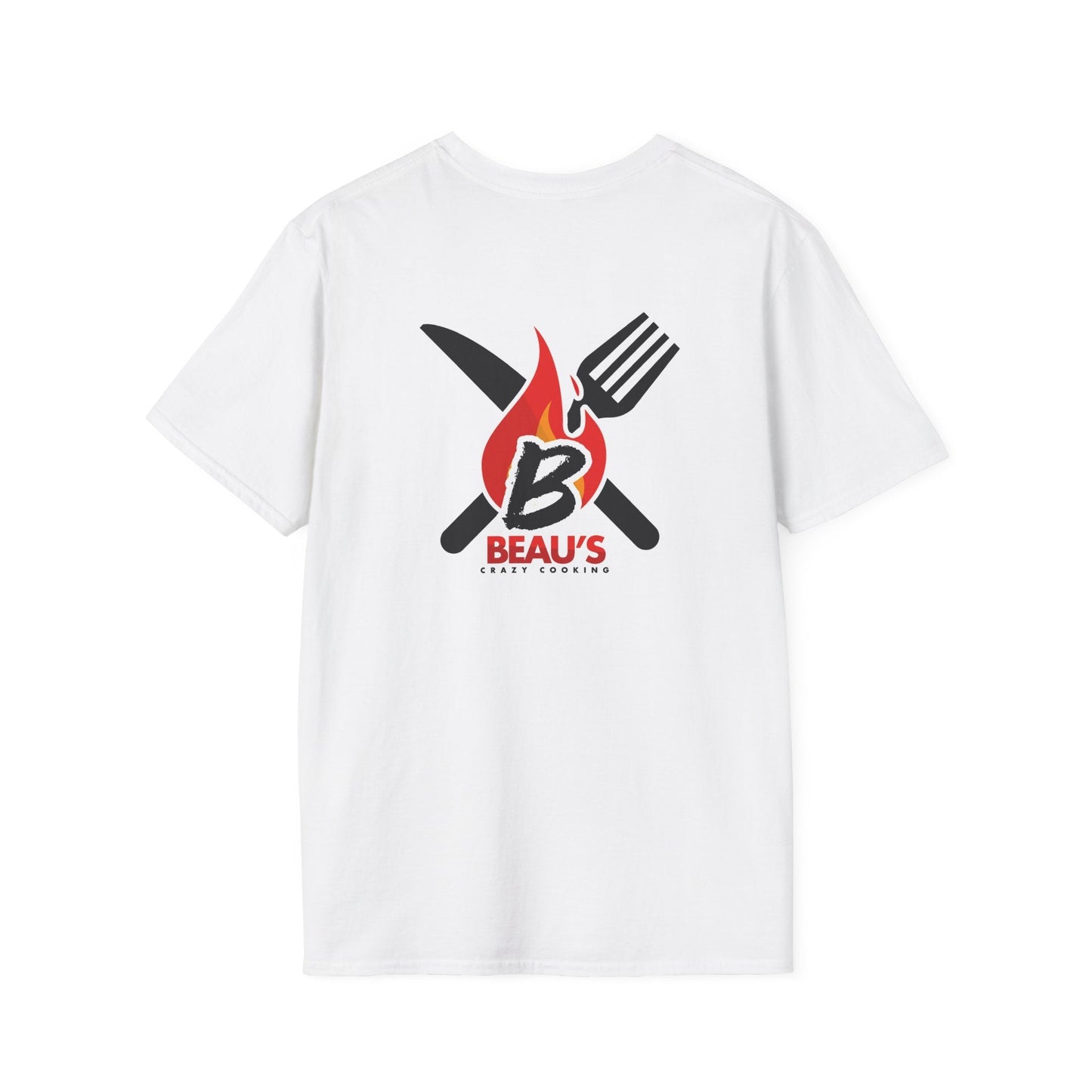 Beau's Crazy Cooking Unisex Softstyle T - Shirt - L.W. Unlimited Custom Design Space