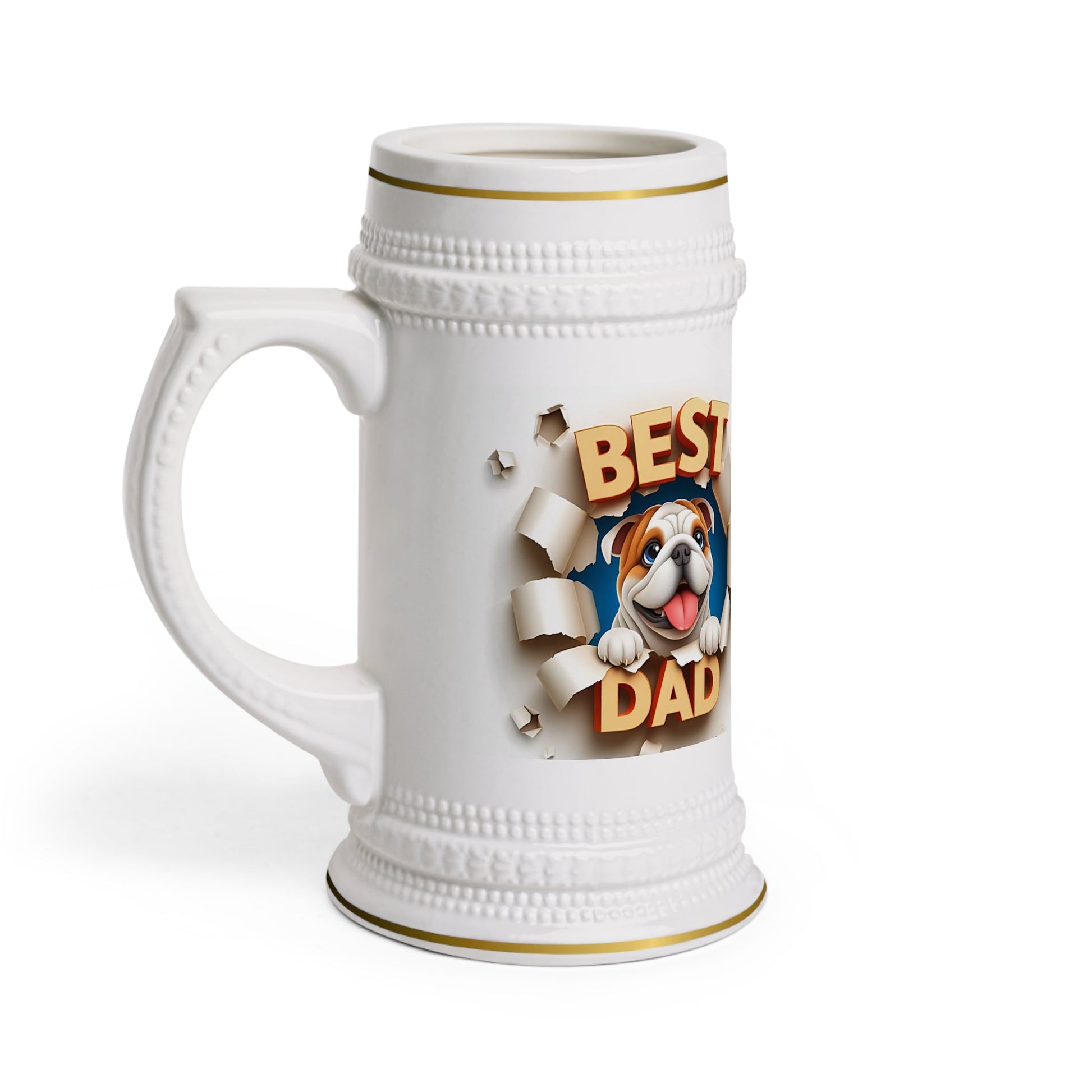 Best Dad Beer Stein Mug - L.W. Unlimited Custom Design Space