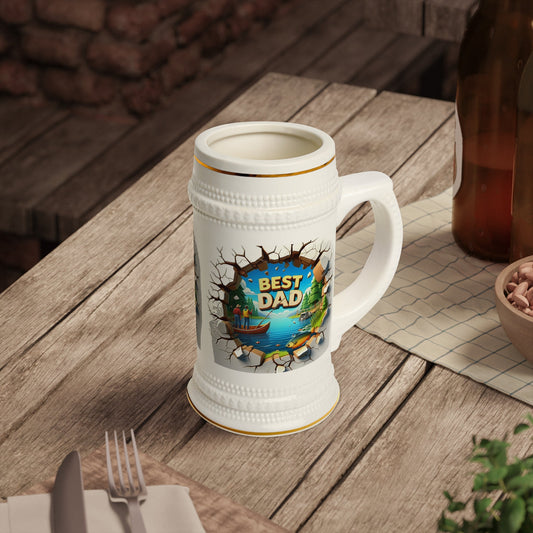 Best Dad Beer Stein Mug - L.W. Unlimited Custom Design Space