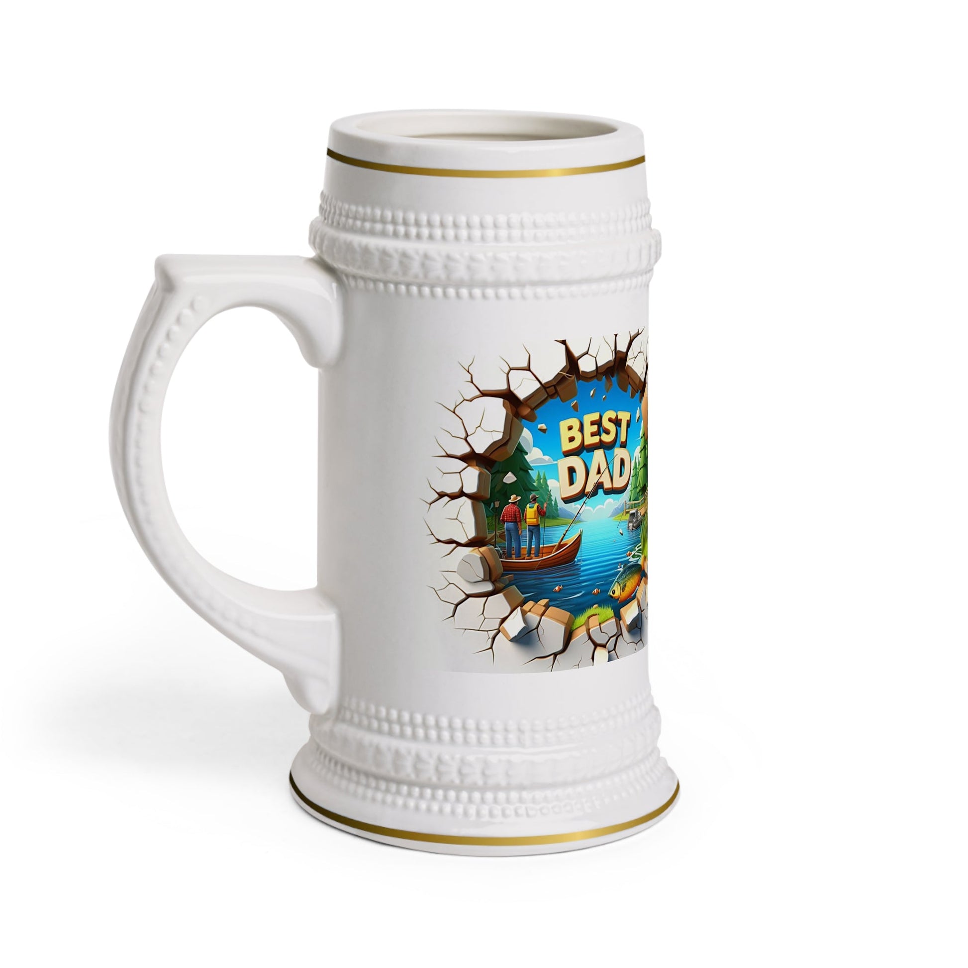 Best Dad Beer Stein Mug - L.W. Unlimited Custom Design Space