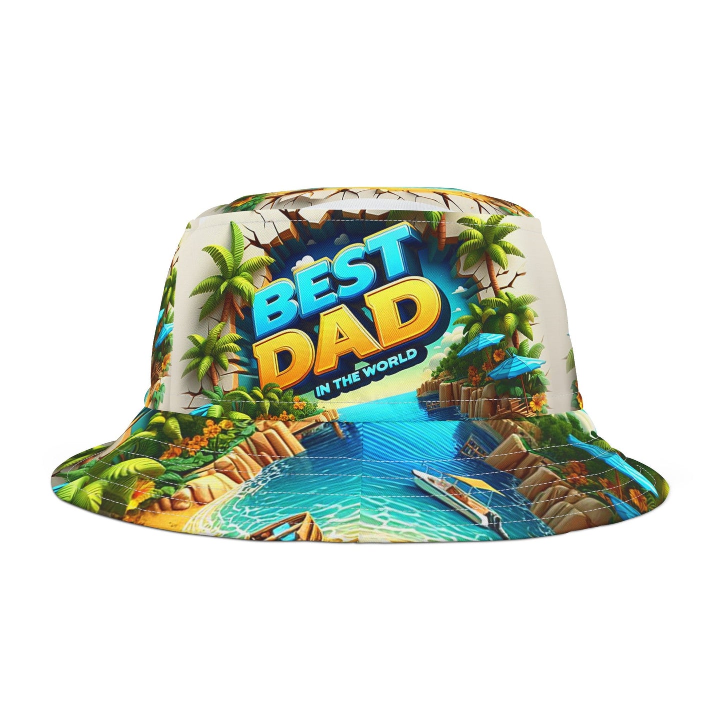 Best Dad Bucket Hat - L.W. Unlimited Custom Design Space