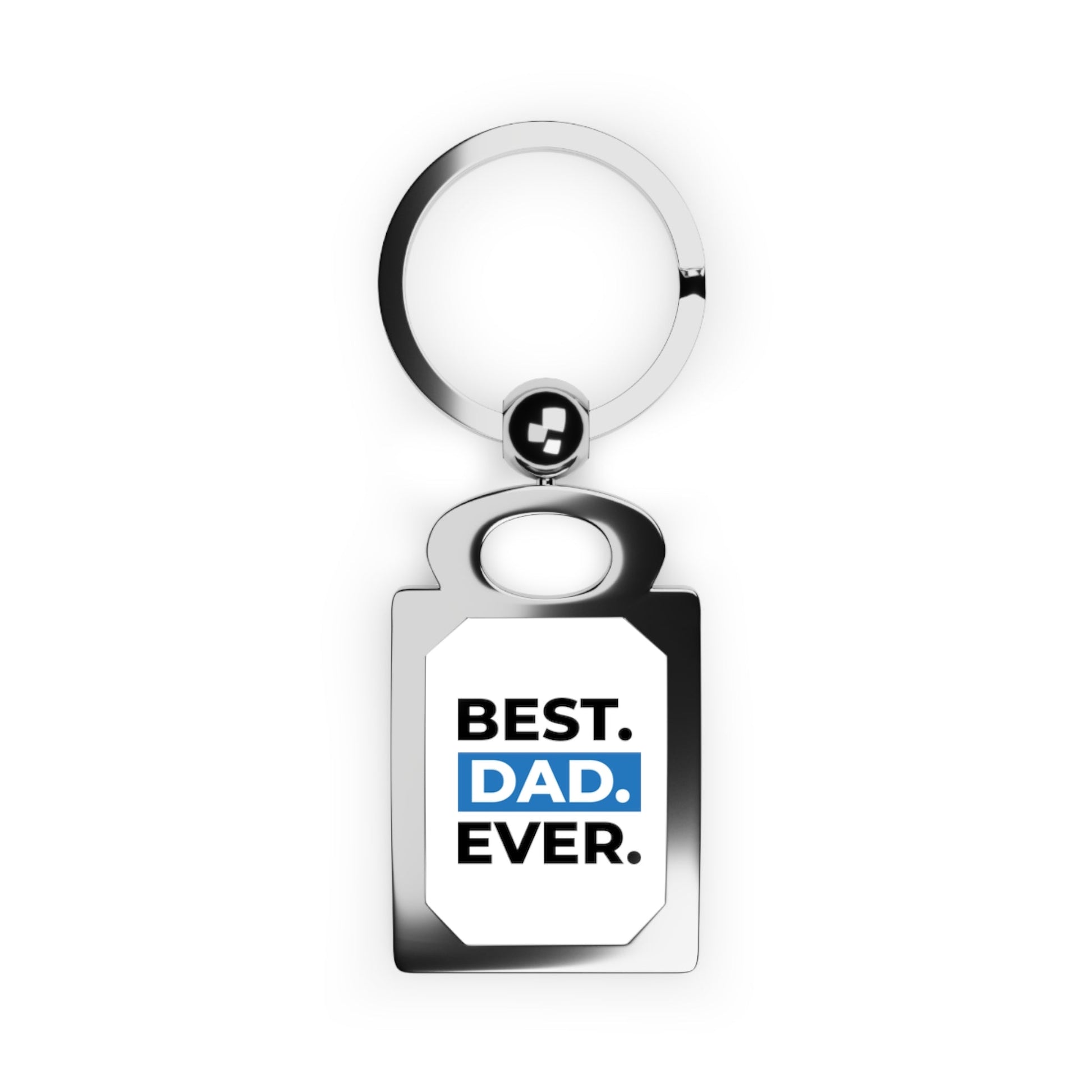 Best Dad Rectangle Photo Keyring - L.W. Unlimited Custom Design Space