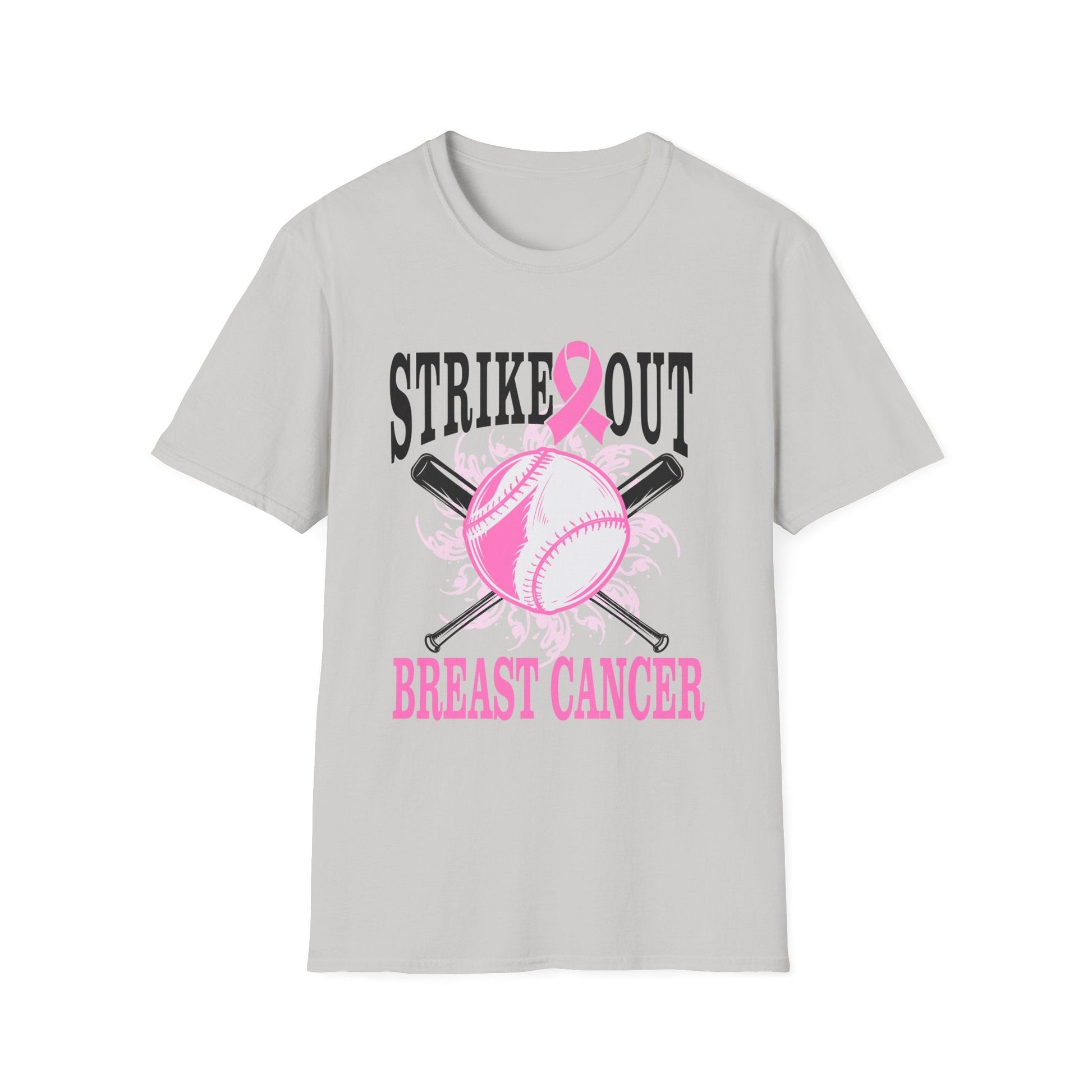 Breast Cancer Tackle Unisex Softstyle T-Shirt - L.W. Unlimited Custom Design Space