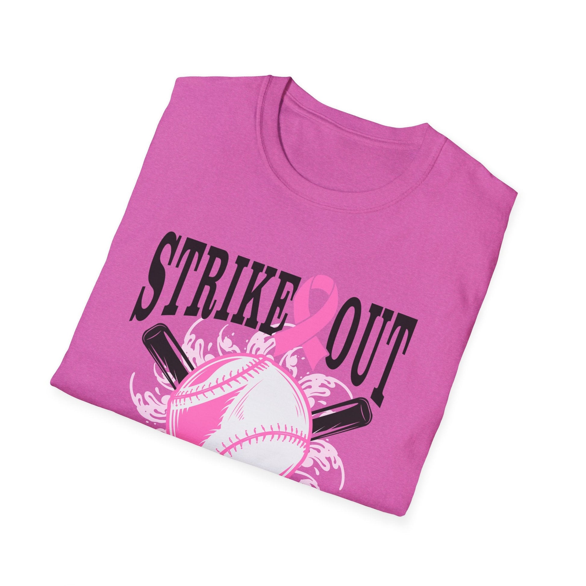 Breast Cancer Tackle Unisex Softstyle T-Shirt - L.W. Unlimited Custom Design Space