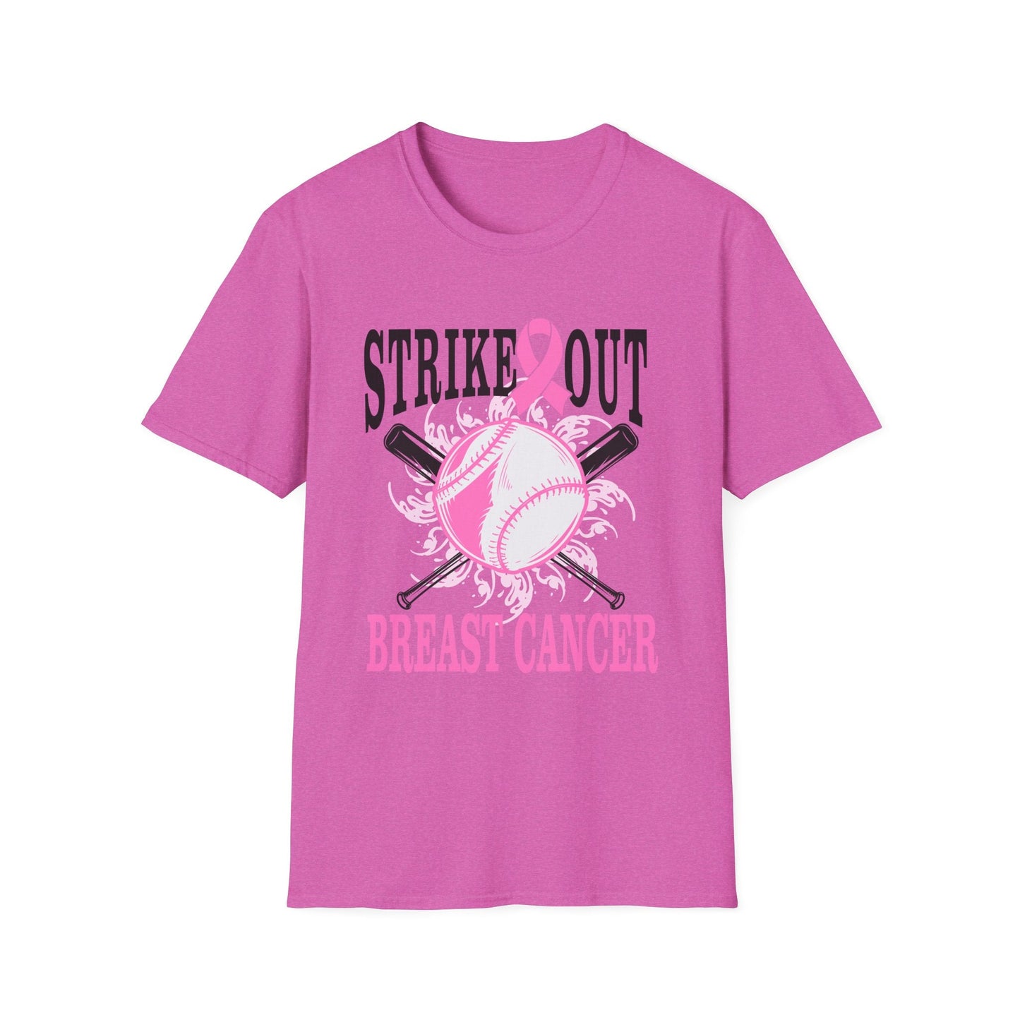 Breast Cancer Tackle Unisex Softstyle T-Shirt - L.W. Unlimited Custom Design Space