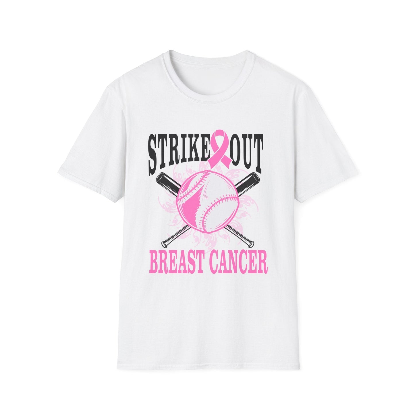 Breast Cancer Tackle Unisex Softstyle T-Shirt - L.W. Unlimited Custom Design Space