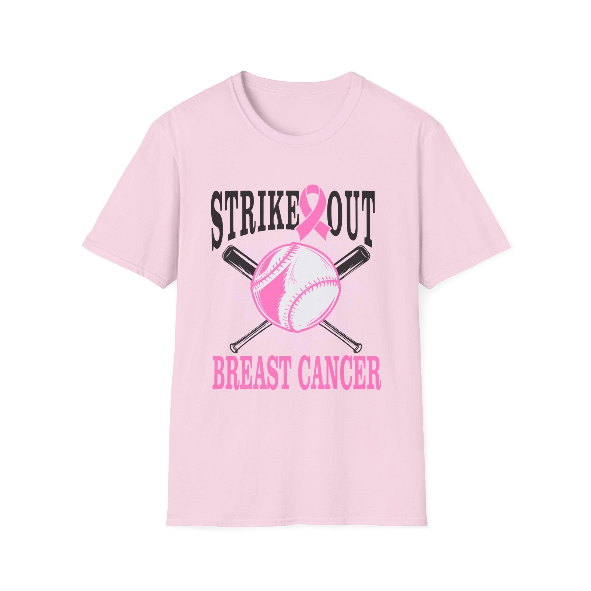 Breast Cancer Tackle Unisex Softstyle T-Shirt - L.W. Unlimited Custom Design Space