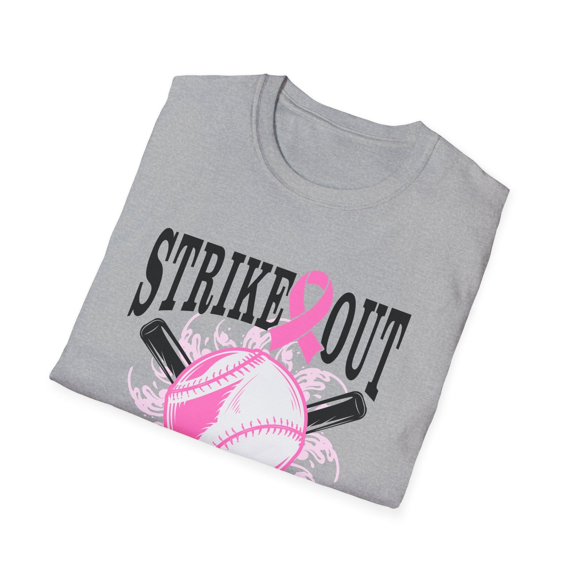 Breast Cancer Tackle Unisex Softstyle T-Shirt - L.W. Unlimited Custom Design Space