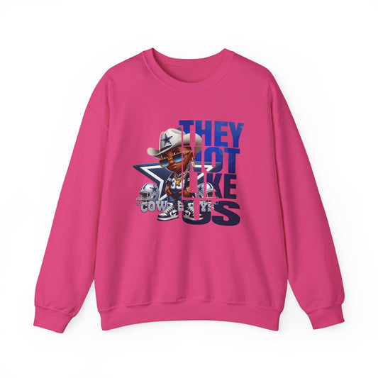 Dallas Cowboys... THEY NOT LIKE US 2! Unisex Heavy Blend™ Crewneck Sweatshirt - L.W. Unlimited Custom Design Space