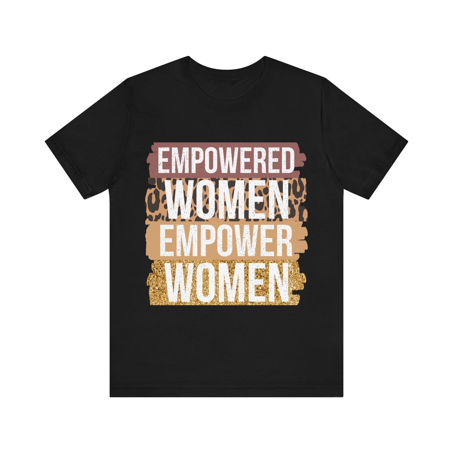 Empowered Women Jersey Short Sleeve Tee - L.W. Unlimited Custom Design Space