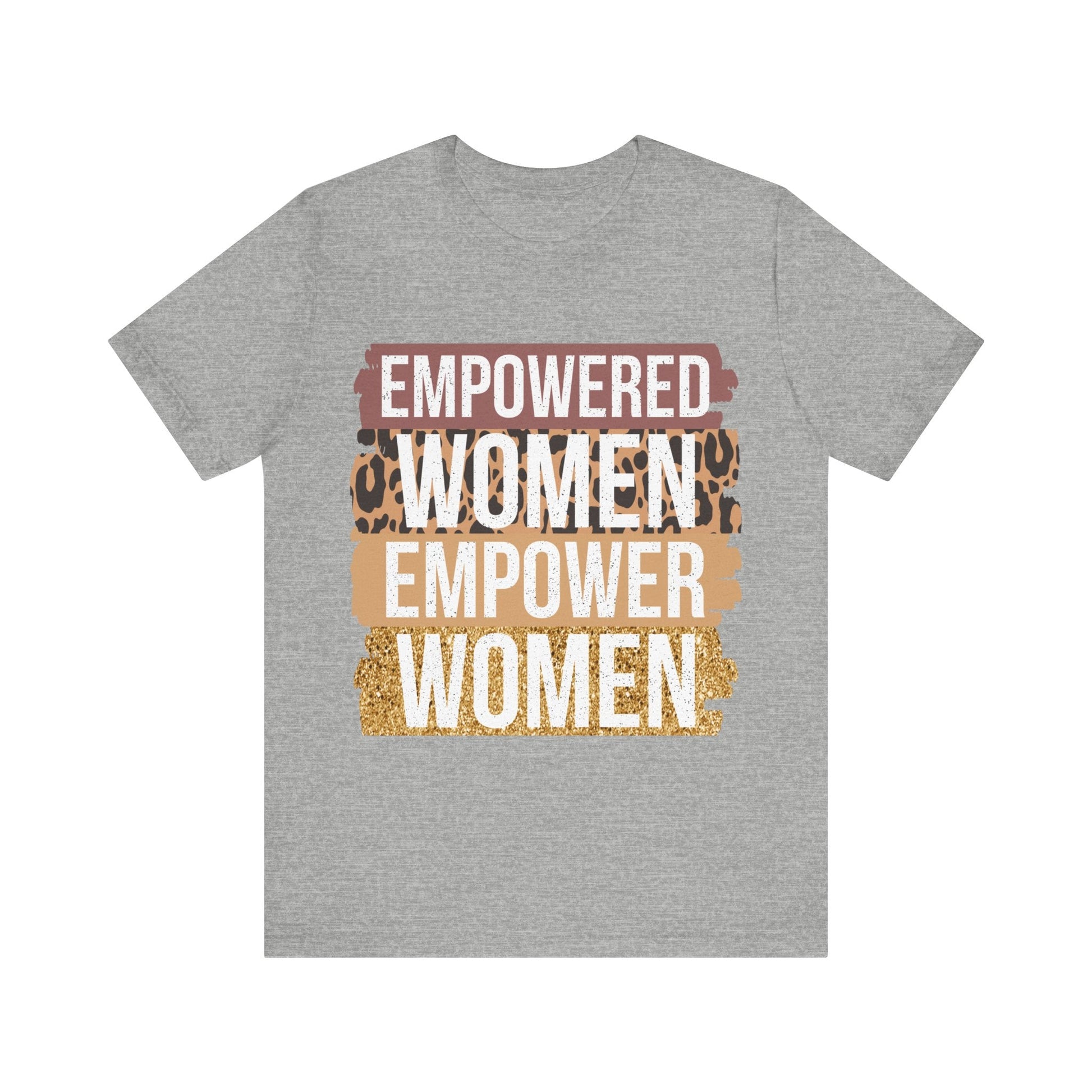 Empowered Women Jersey Short Sleeve Tee - L.W. Unlimited Custom Design Space