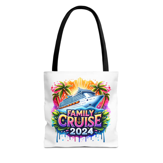 Family Cruise 2024 Tote Bag (AOP) - L.W. Unlimited Custom Design Space