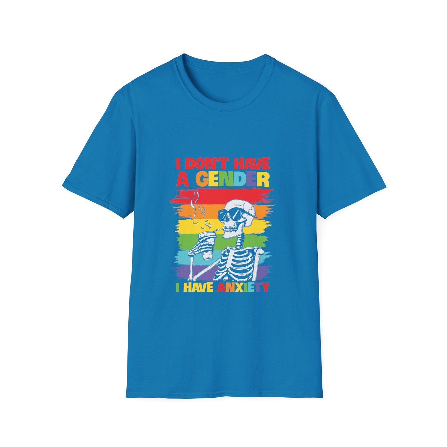 Gender Pride Unisex Softstyle T-Shirt - L.W. Unlimited Custom Design Space