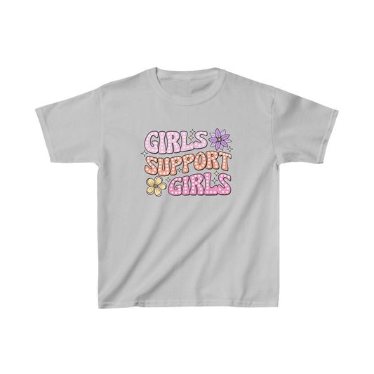 Girl's Support Girl's Heavy Cotton™ Tee - L.W. Unlimited Custom Design Space