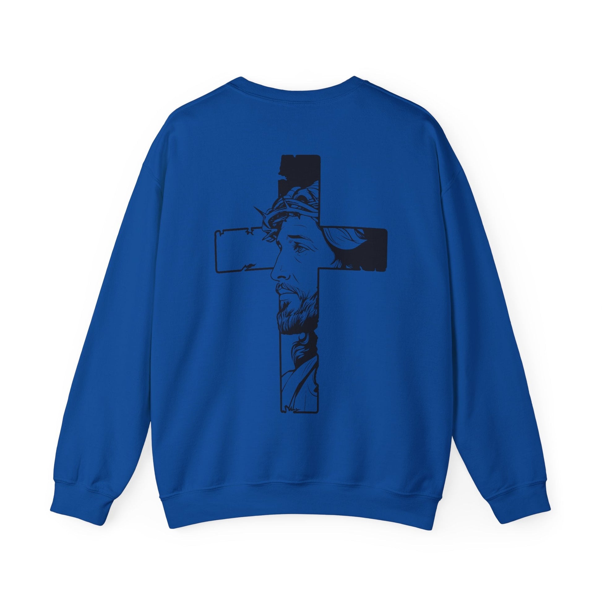 God has a plan Unisex Heavy Blend™ Crewneck Sweatshirt - L.W. Unlimited Custom Design Space