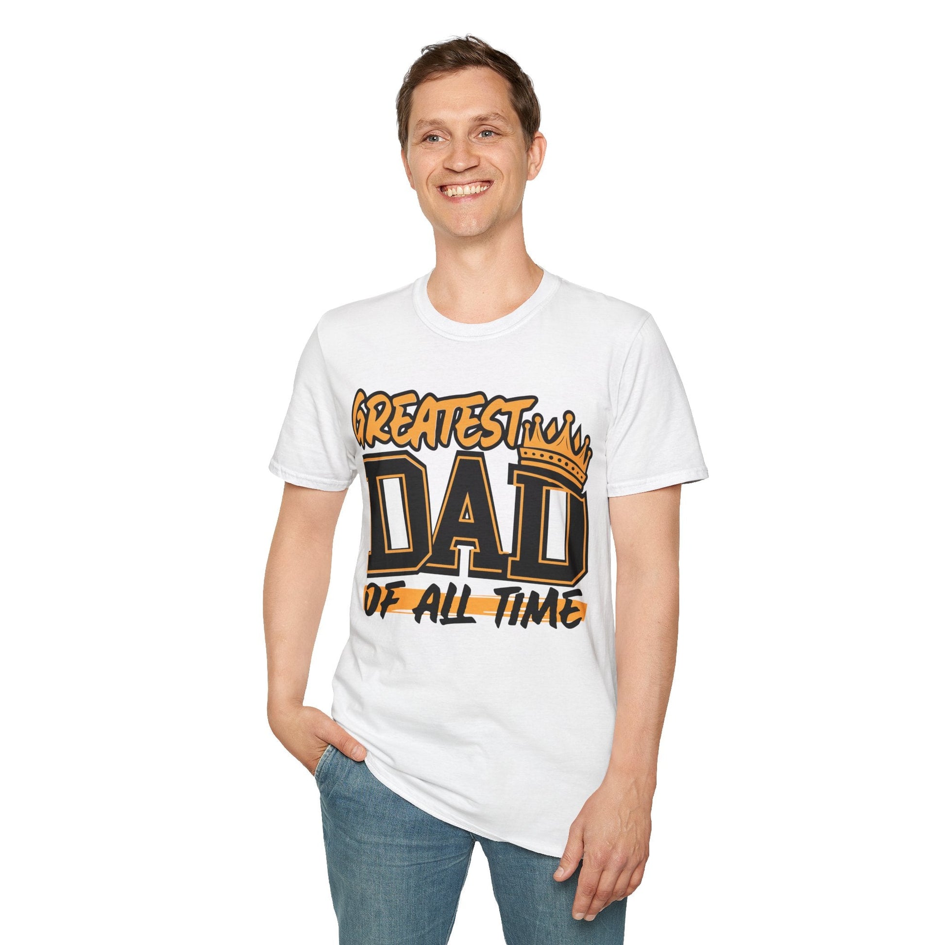 Greatest Dad Unisex Softstyle T-Shirt - L.W. Unlimited Custom Design Space