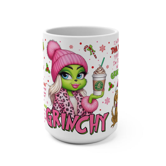 Grinchy Mugs 15 Oz - L.W. Unlimited Custom Design Space