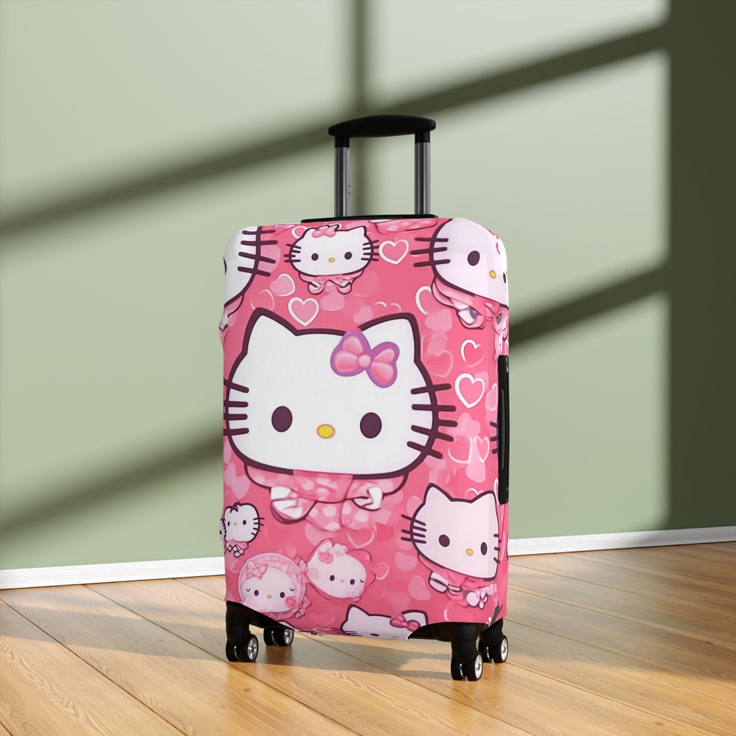 Hello Kitty Pink Luggage Cover - L.W. Unlimited Custom Design Space