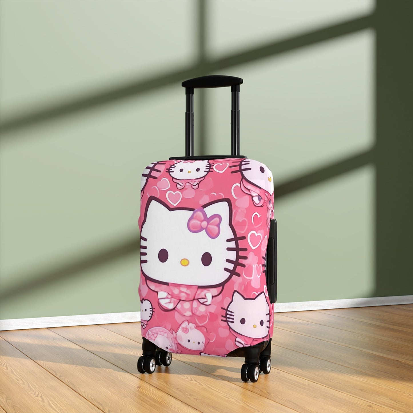 Hello Kitty Pink Luggage Cover - L.W. Unlimited Custom Design Space