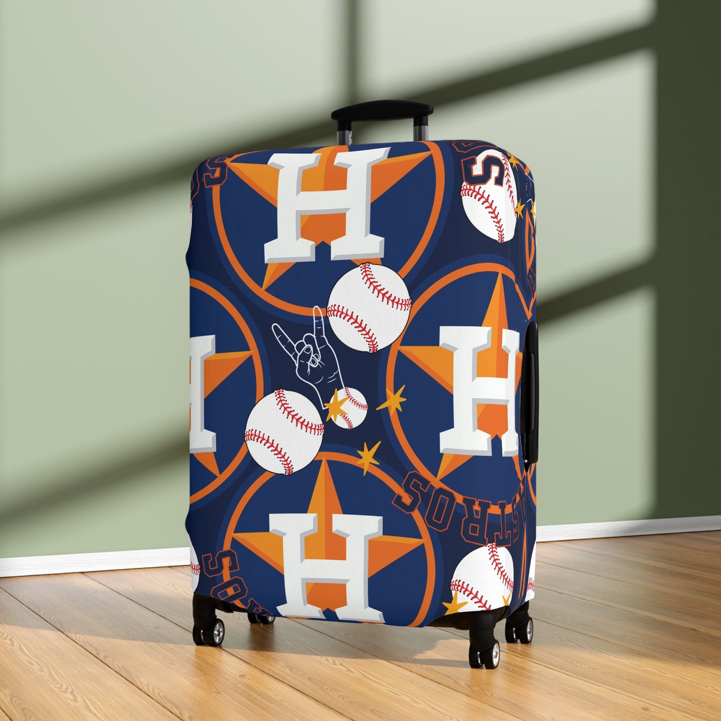 Houston Astro's Luggage Cover - L.W. Unlimited Custom Design Space