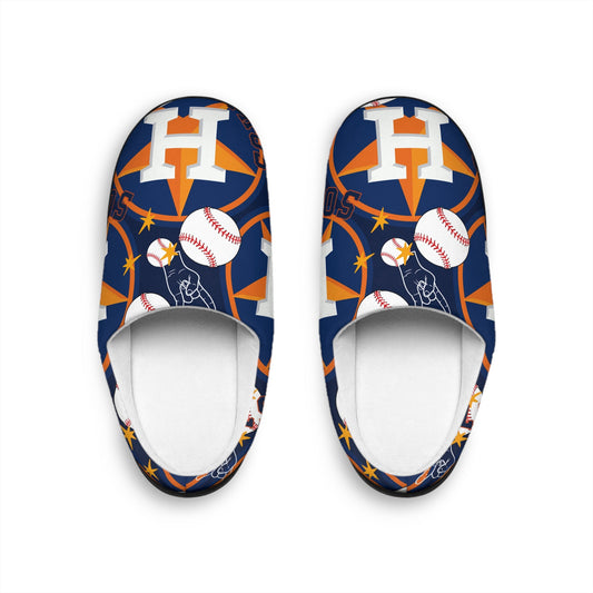 Houston Astro's Women's Indoor Slippers - L.W. Unlimited Custom Design Space