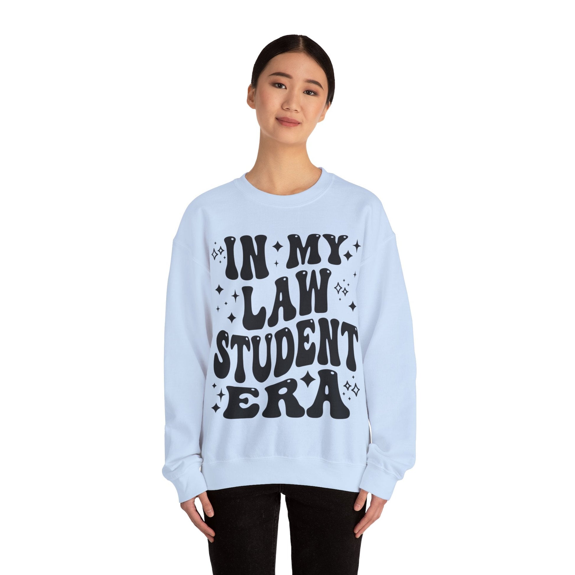 In My Law Student Ers Unisex Heavy Blend™ Crewneck Sweatshirt - L.W. Unlimited Custom Design Space