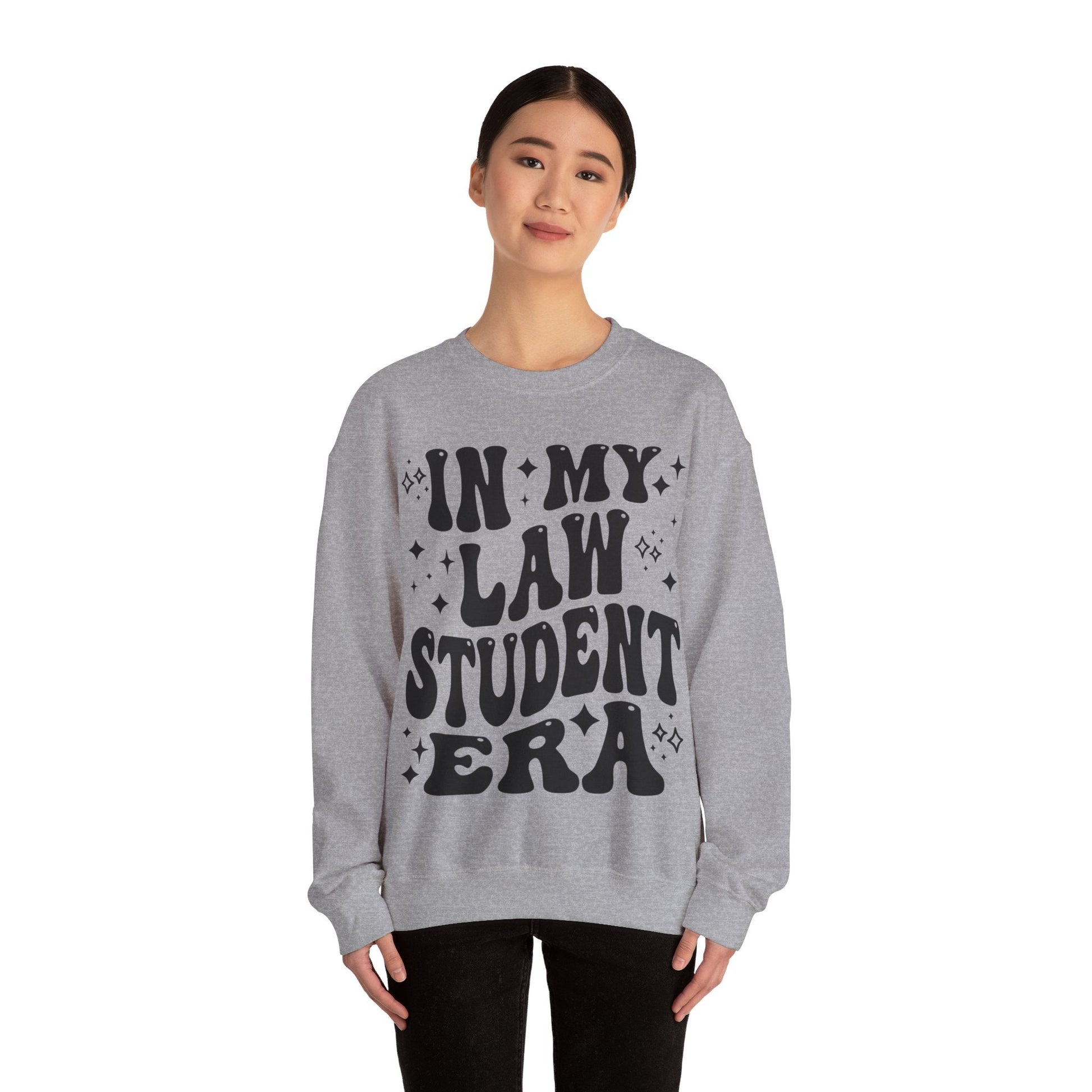 In My Law Student Ers Unisex Heavy Blend™ Crewneck Sweatshirt - L.W. Unlimited Custom Design Space