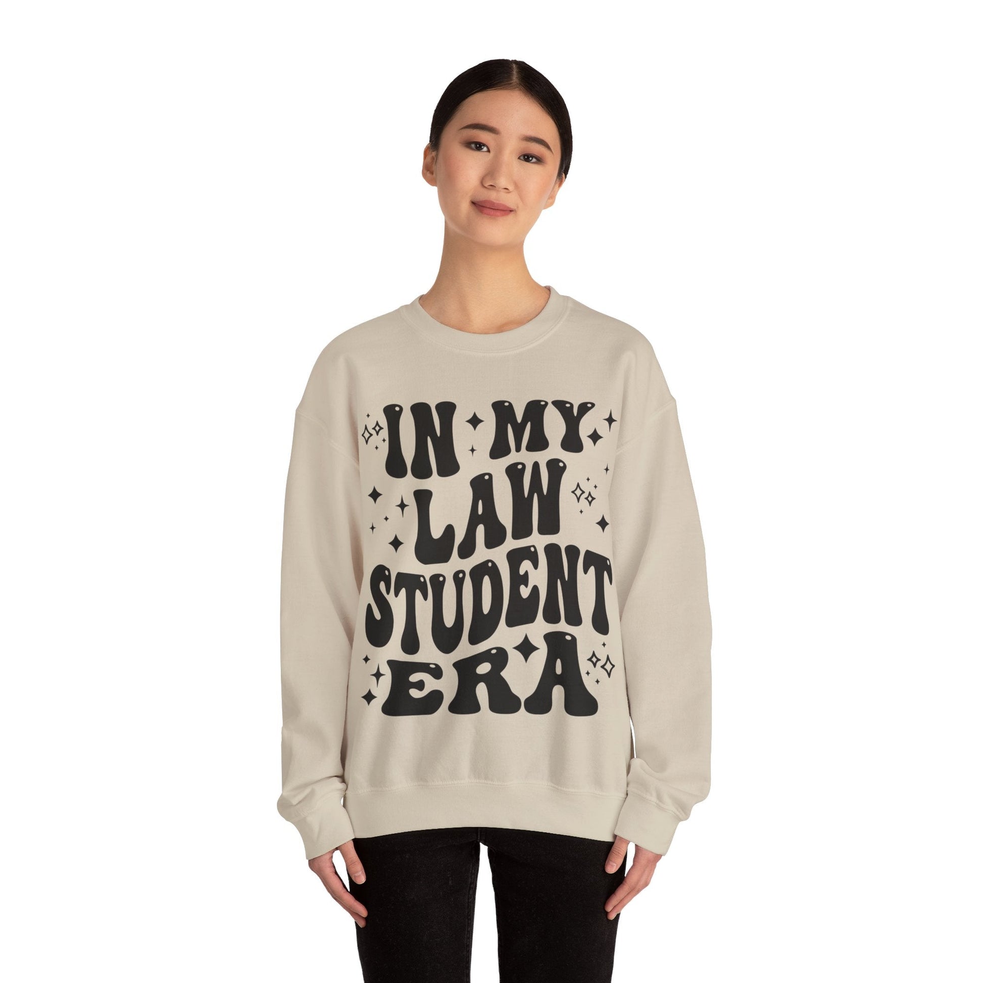 In My Law Student Ers Unisex Heavy Blend™ Crewneck Sweatshirt - L.W. Unlimited Custom Design Space