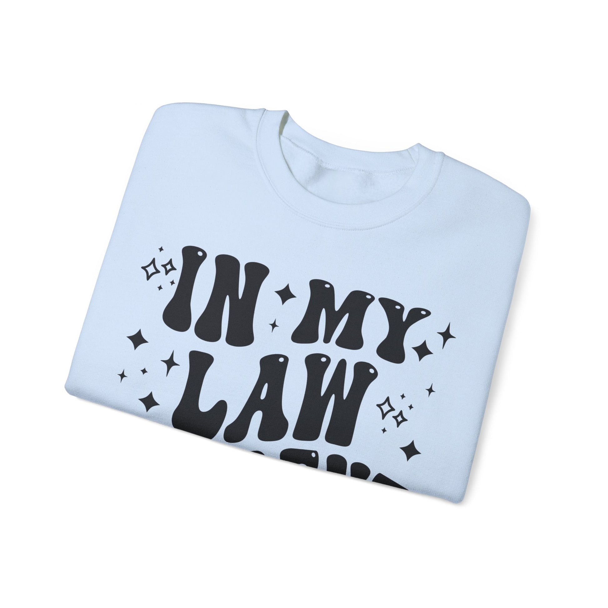 In My Law Student Ers Unisex Heavy Blend™ Crewneck Sweatshirt - L.W. Unlimited Custom Design Space