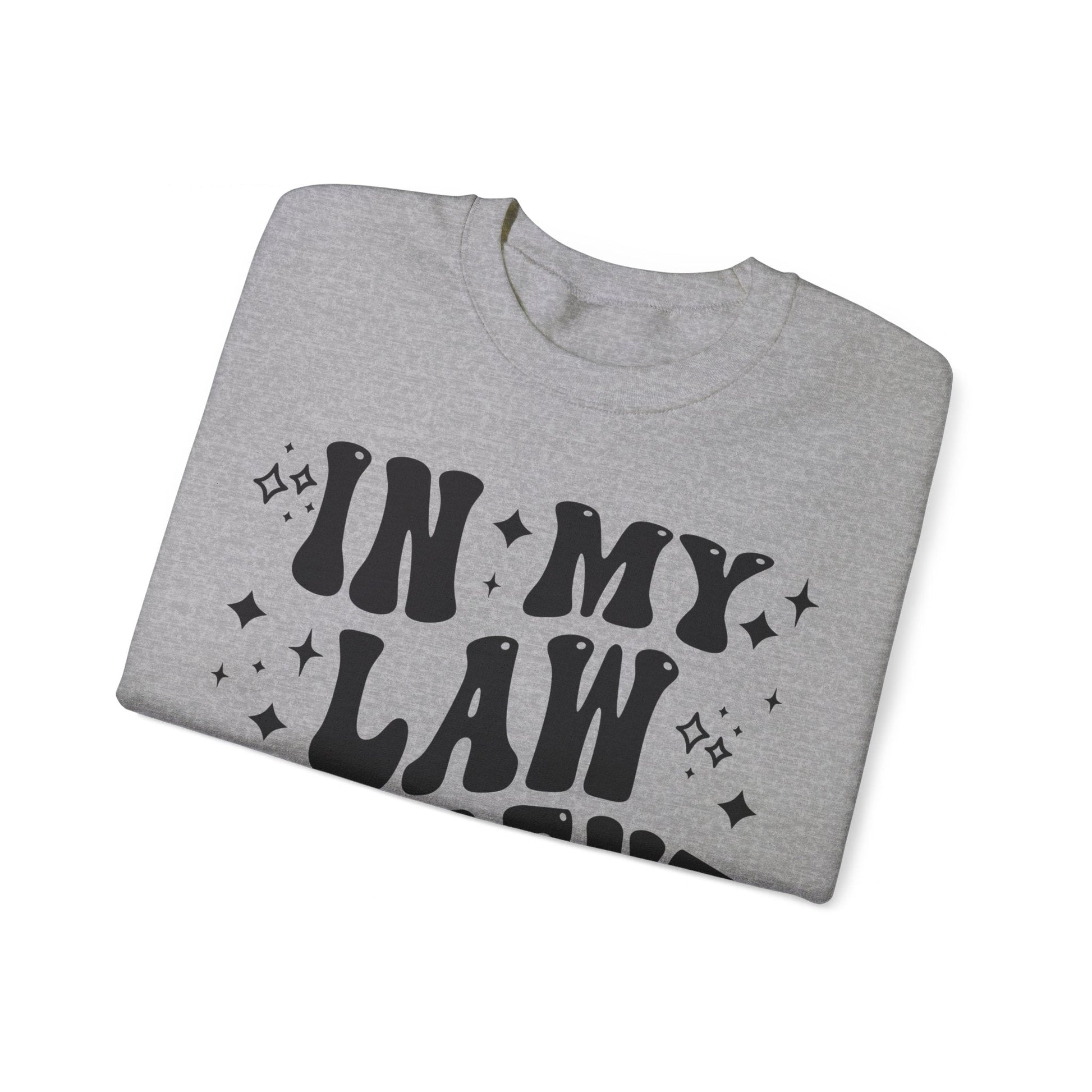 In My Law Student Ers Unisex Heavy Blend™ Crewneck Sweatshirt - L.W. Unlimited Custom Design Space