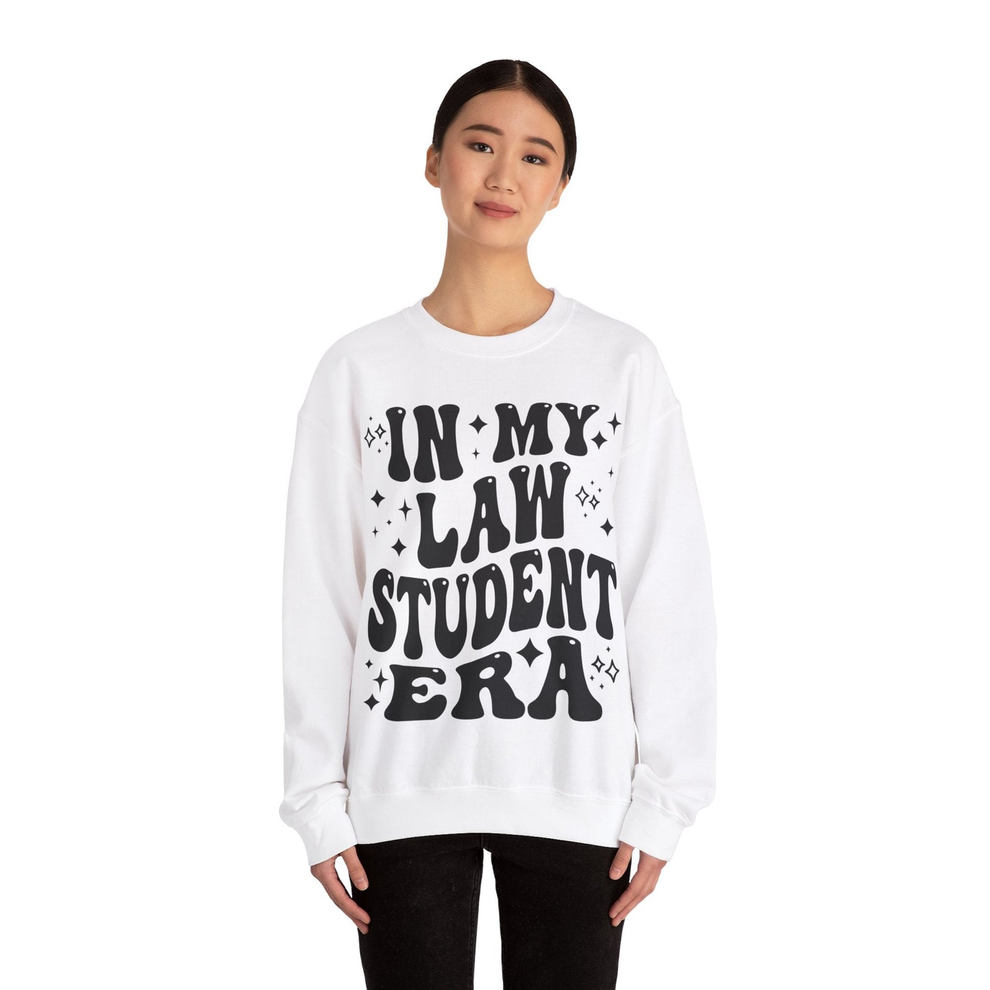 In My Law Student Ers Unisex Heavy Blend™ Crewneck Sweatshirt - L.W. Unlimited Custom Design Space