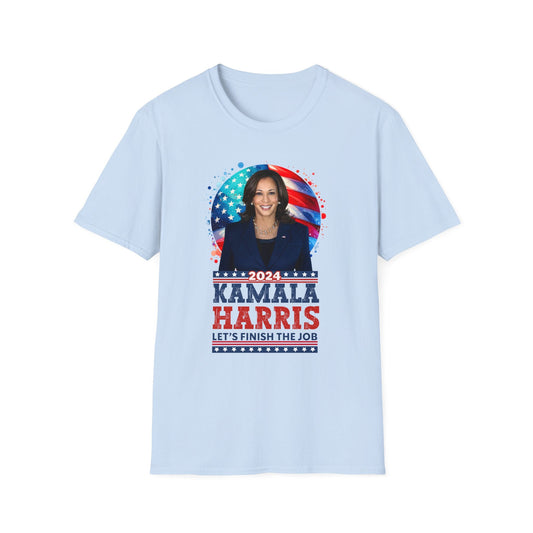 Kamala Harris 1Unisex Softstyle T - Shirt - L.W. Unlimited Custom Design Space