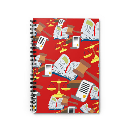 Lawyer 2 Spiral Notebook - Ruled Line - L.W. Unlimited Custom Design Space