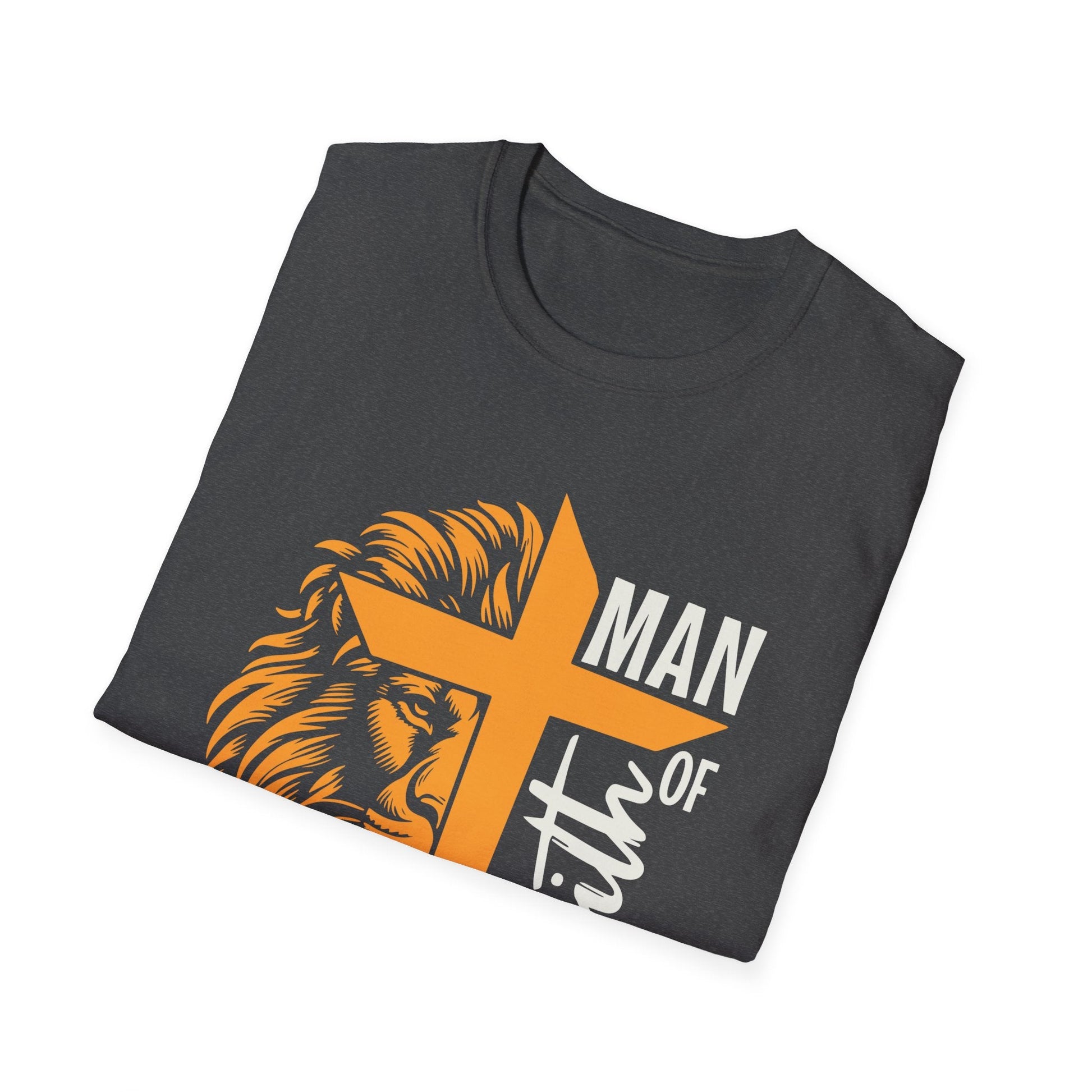 Man of Faith Unisex Softstyle T-Shirt - L.W. Unlimited Custom Design Space