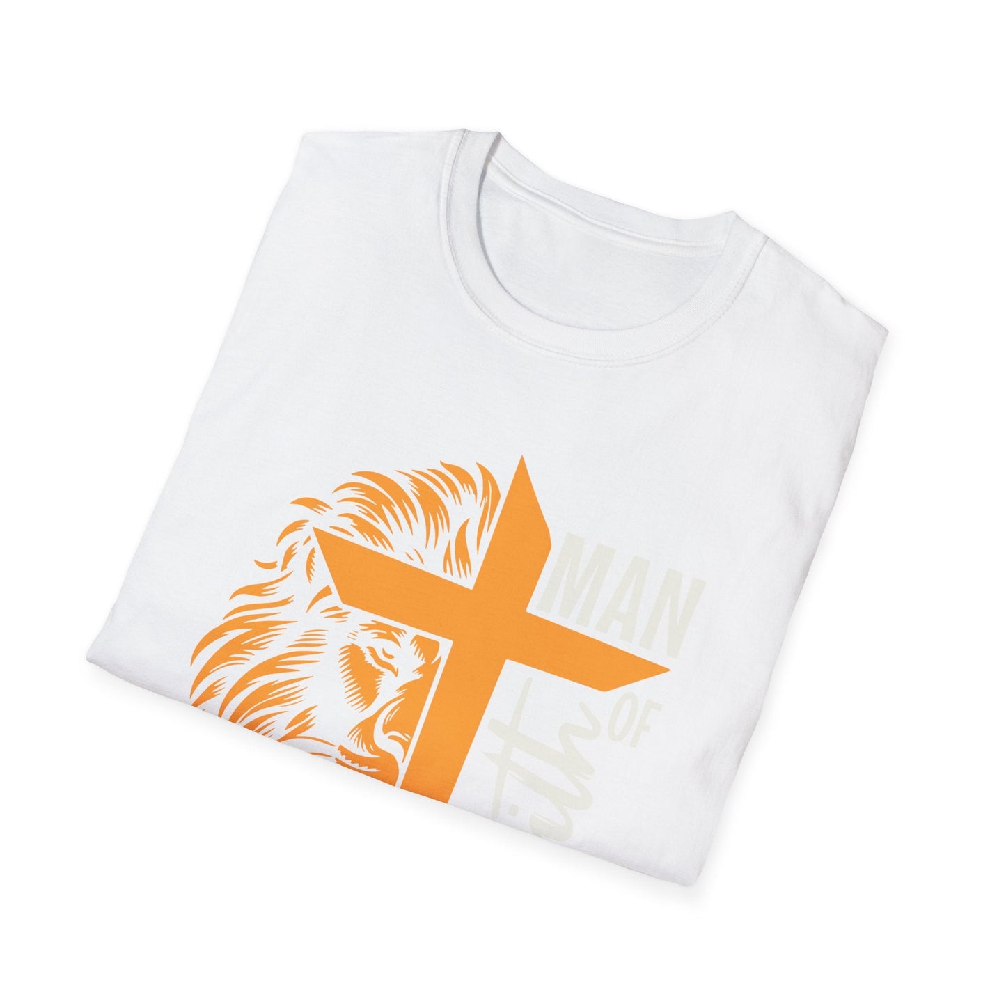 Man of Faith Unisex Softstyle T-Shirt - L.W. Unlimited Custom Design Space