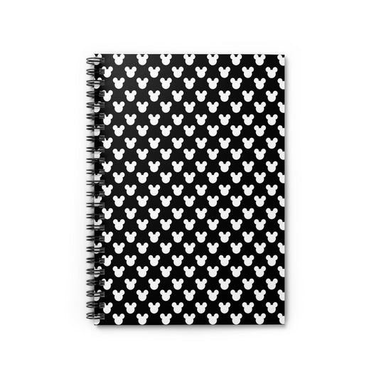 Mickey Ears Spiral Notebook - Ruled Line - L.W. Unlimited Custom Design Space