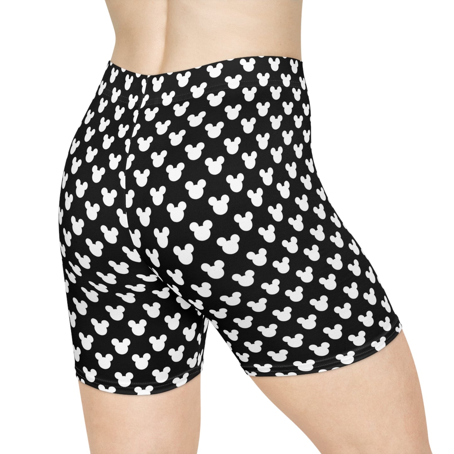 Mickey Ears Women's Biker Shorts - L.W. Unlimited Custom Design Space