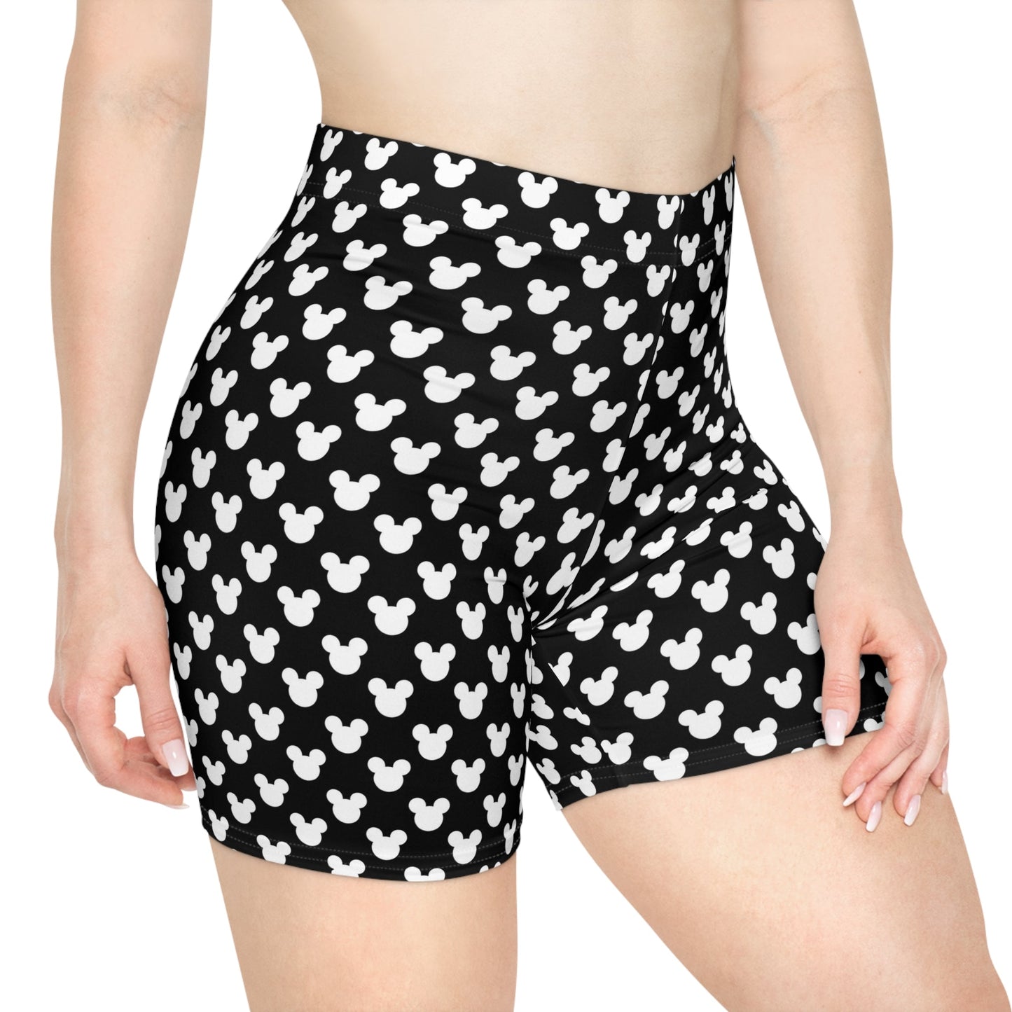 Mickey Ears Women's Biker Shorts - L.W. Unlimited Custom Design Space