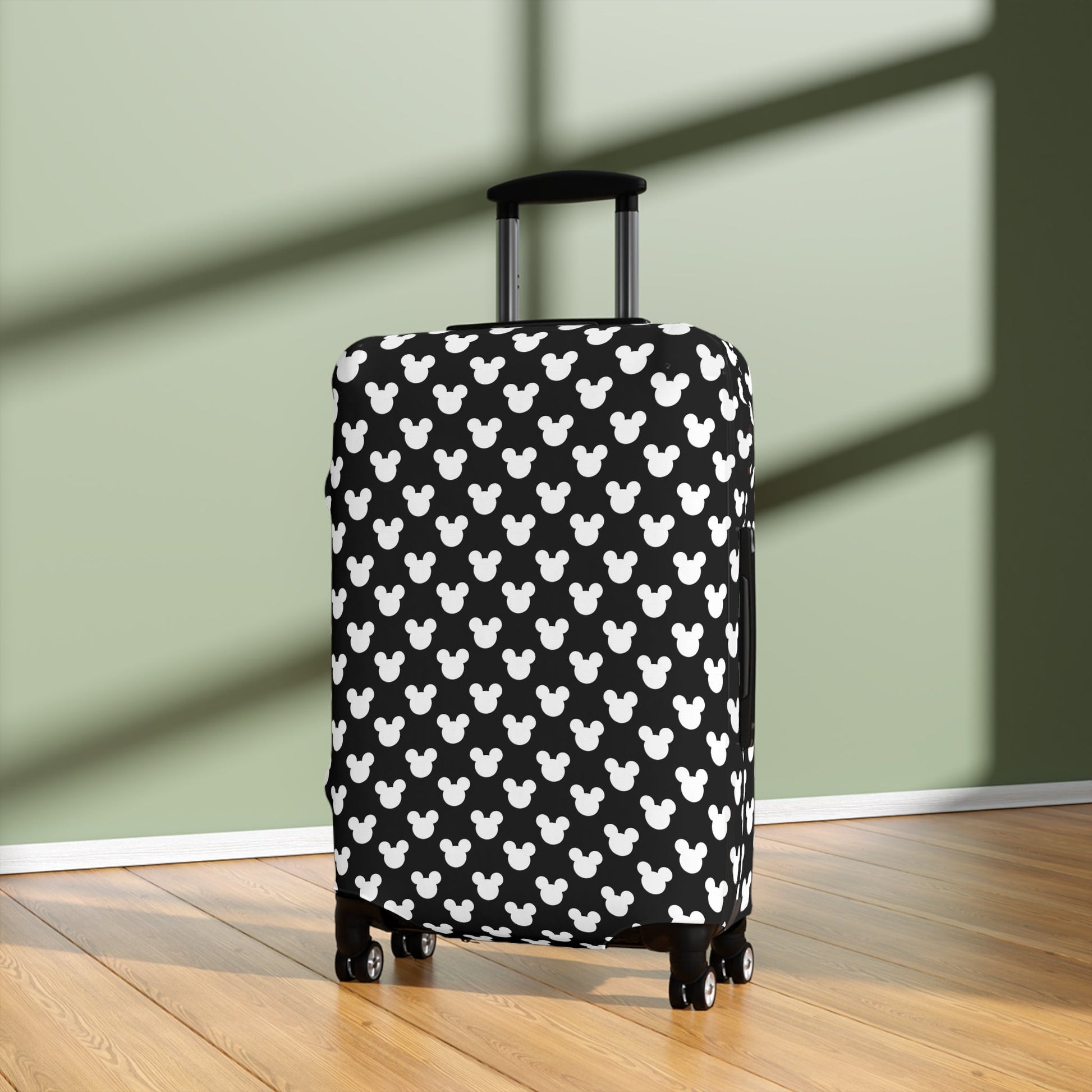 Mickey Mouse Black and White Luggage Cover - L.W. Unlimited Custom Design Space