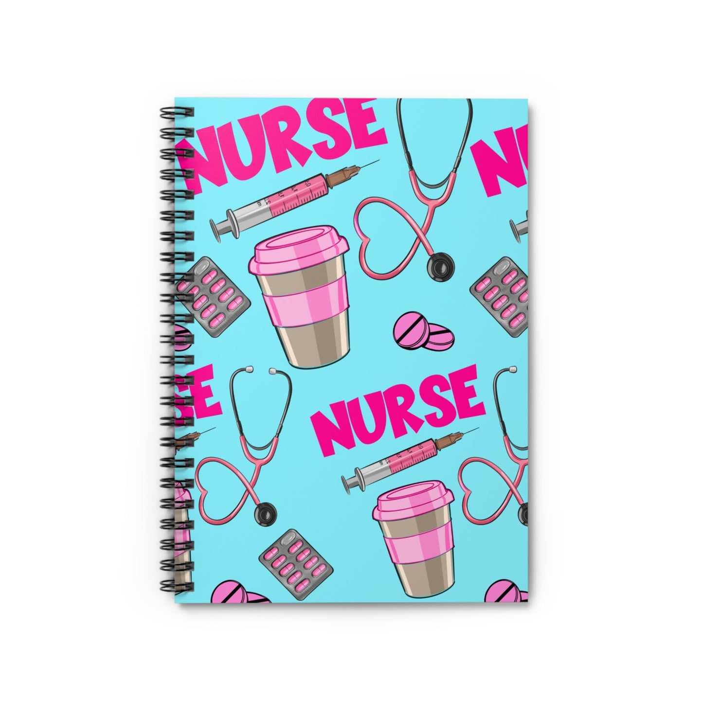 Nurse Spiral Notebook - Ruled Line - L.W. Unlimited Custom Design Space